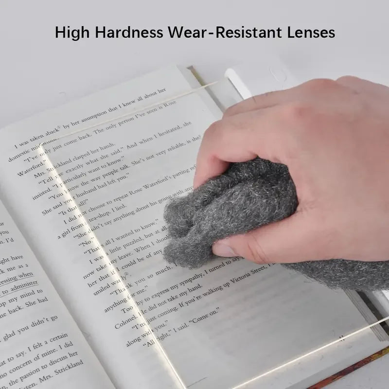 LED Buchlampe mit warmem Licht für entspanntes Lesen